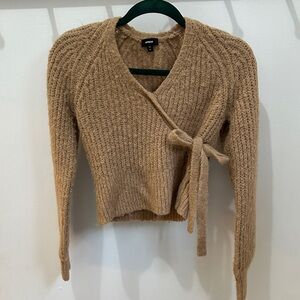 Express Wrap Sweater